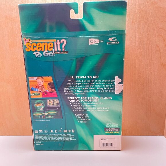 Jr. Scene It? To Go! The DVD Game - Movie Music TV & Sports Trivia - Picture 5 of 10